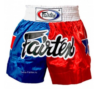 Шорты для тайского бокса Fairtex (Patriot BS-110)